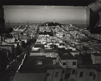 ABELARDO MORELL (1948- ) Camera Obscura Image of San Francisco Looking East. 2002.                                                               